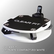  Виброплатформа Clear Fit CF-Plate Compact 201 White, фото 1 