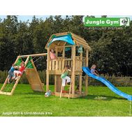  Игровой комплекс Jungle Gym Barn + Climb Module Xtra, фото 1 