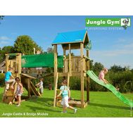  Игровой комплекс Jungle Gym Jungle Castle + Bridge Module, фото 1 