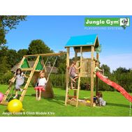  Игровой комплекс Jungle Gym Jungle Castle + Climb Module Xtra, фото 1 