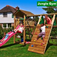  Игровой комплекс Jungle Gym Jungle Cottage + Climb Modul Xtra, фото 1 