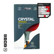  Ракетка Stiga Crystal Advance WRB *** (Crystal Tech, ACS, Balsa-2 слоя, 7-слойное основание, накладка S3 2.0 мм), фото 1 