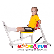  Детский тренажер жим ногами Moove&Fun MF-E07, фото 1 