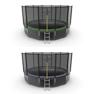 Батут Evo Jump External 16ft Lower Net (Зеленый / Синий), фото 1 
