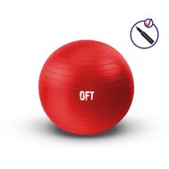  Гимнастический мяч Original FitTools 65 см красный, фото 1 