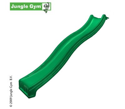  Горка Jungle Gym Extreme Wave Slide Green 3.00m, фото 1 