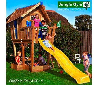  Игровой комплекс Jungle Gym Crazy Playhouse CXL, фото 1 