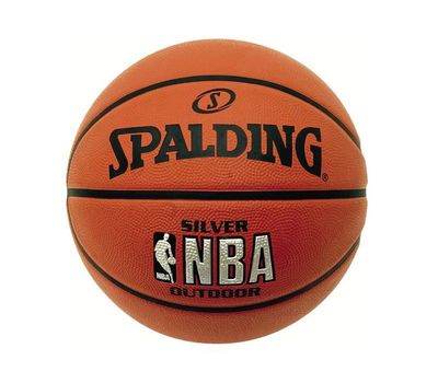  Мяч баскетбольный Spalding NBA Silver, фото 1 