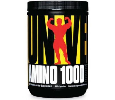  Аминокислота Universal Nutrition Amino 1000 (500 капс), фото 1 