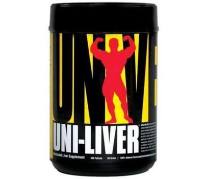  Аминокислота Universal nutrition Uni-Liver (250 таб), фото 1 