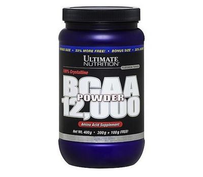  BCAA аминокислота Ultimate Nutrition BCAA 12000 Powder (457 гр / 60 порций), фото 1 