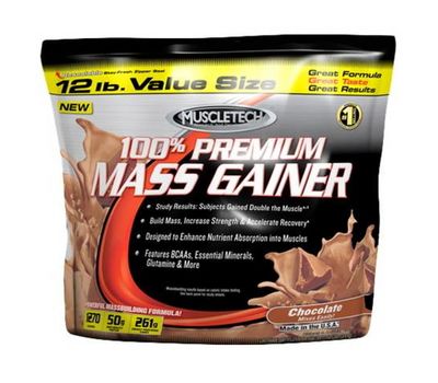  Гейнер MuscleTech 100% Premium Mass Gainer (5400 гр), фото 1 