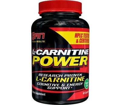  L-Карнитин San L-Carnitine Power (60 капс), фото 1 