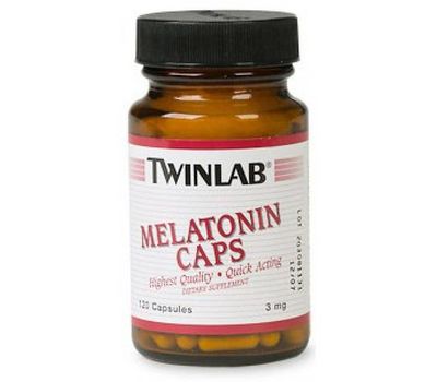  Специальный препарат Twinlab Melatonin 3mg (60 капс), фото 1 