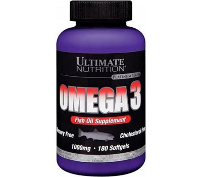 Специальный препарат Ultimate Nutrition Omega 3 (180 капс), фото 1 