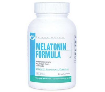  Специальный препарат Universal nutrition Melatonin 5mg (60 капс), фото 1 