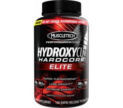  Жиросжигатель Muscletech Hydroxycut Hardcore Elite (100 капс), фото 1 