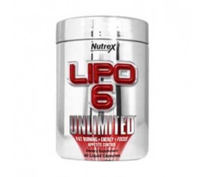  Жиросжигатель Nutrex Lipo 6 Unlimited Powder (150 гр), фото 1 
