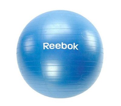  Гимнастический мяч Reebok RAB-11016CY Gym Ball 65 см Cyan (голубой), фото 1 