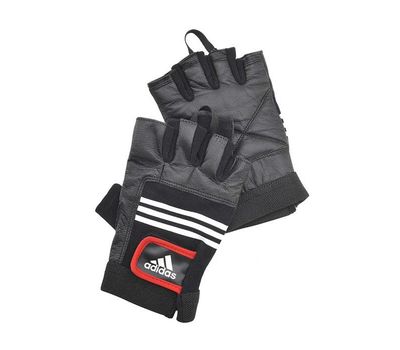  Тяжелоатлетические перчатки Adidas ADGB-12125 Leather Lifting Glove L/XL (кожа), фото 1 