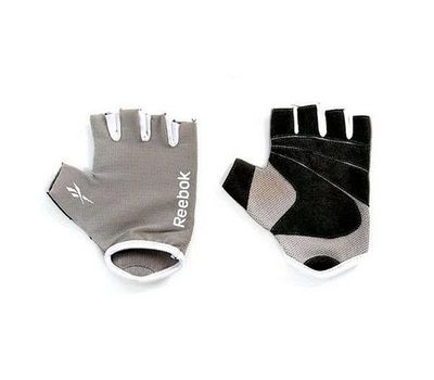  Перчатки для фитнеса Reebok RAEL-11133GR S/M (серый), фото 1 
