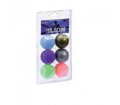  Мячи Lion Glossy (металлик разноцветные) 6 шт, фото 1 