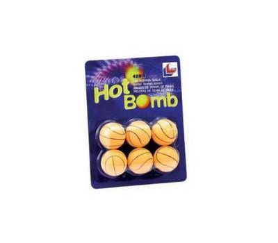  Мячи Lion Hot Bomb (оранжевые баскетбольные мячи) 6 шт, фото 1 