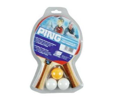  Набор Sunflex Ping (2 ракетки + 3 шарика), фото 1 