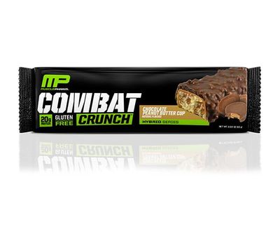  Протеин Musclepharm Combat Crunch Bar (1 шт x 63 гр), фото 1 