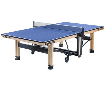  Теннисный стол складной профессиональный Cornilleau Competition 850 Wood ITTF Blue, фото 1 