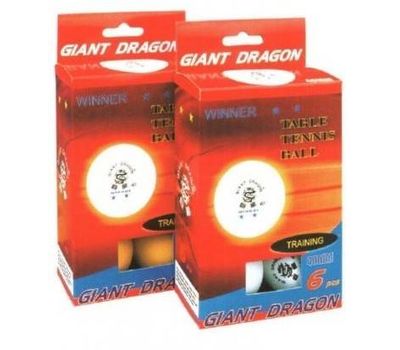  Комплект мячей Giant Dragon Winner для настольного тенниса, фото 1 