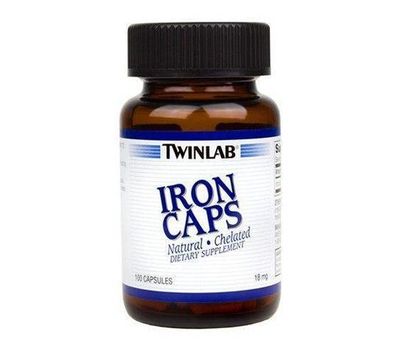  Добавка Twinlab Iron Caps (100 капс), фото 1 