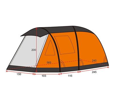  Надувная палатка Moose 2040L, фото 6 