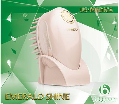  Прибор для мытья и массажа головы US Medica Emerald Shine, фото 3 