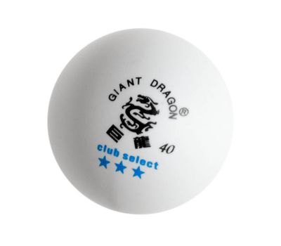  Комплект мячей для настольного тенниса Giant Dragon Club Select***, 6 шт./компл., фото 2 