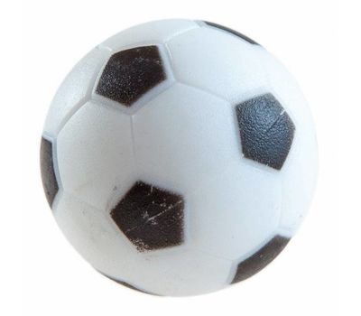  Мяч для футбола Weekend, текстурный пластик, D 36 мм (черно-белый), фото 2 