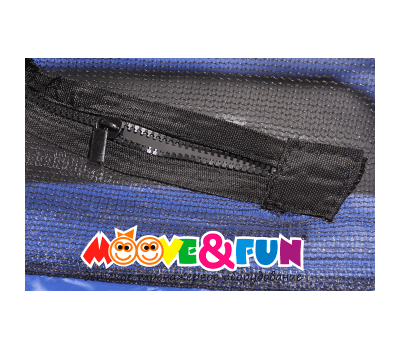  Детский батут Moove&Fun MFT-4FT 48" 120х120 см с защитной сеткой, фото 4 