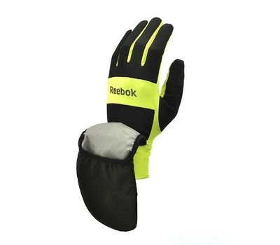  Всепогодные перчатки для бега Reebok RRGL-10134YL (размер L), фото 5 