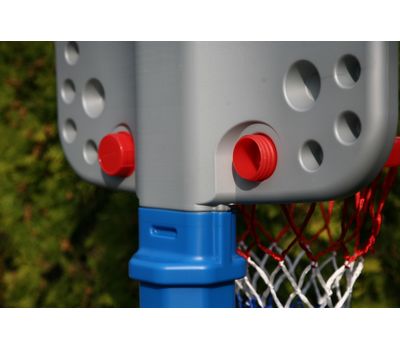  Баскетбольный щит на регулируемой опоре Deluxe Basketball (с мячом для мини-баскетбола), фото 7 