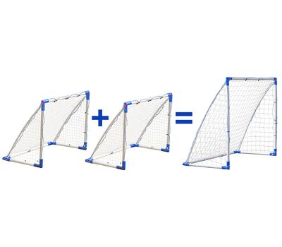  Разборные ворота-трансформеры для футбола, флорбола, гандбола Vinger 2 в 1, фото 1 