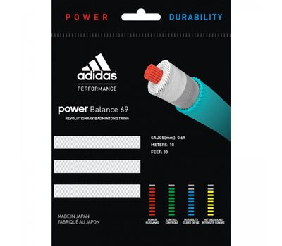  Струны для ракетки для бадминтона Adidas Power Balance 69 - 10M, фото 1 