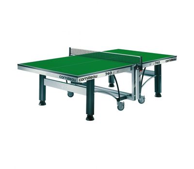  Теннисный стол складной профессиональный Cornilleau Competition 740 ITTF 25 мм (зеленый), фото 1 
