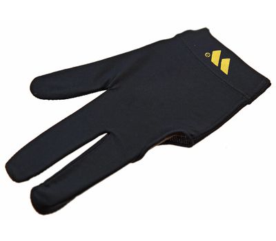  Перчатка бильярдная WB (черная), защита от скольжения, фото 1 