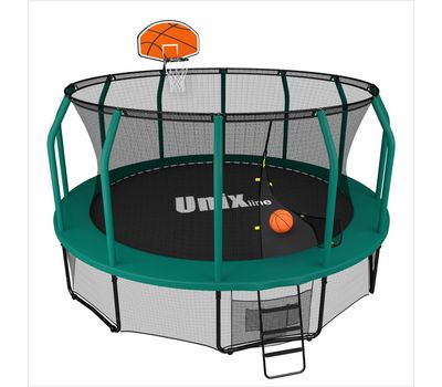  Баскетбольный щит для батутов серии Unix Line Supreme 12-16ft, фото 1 