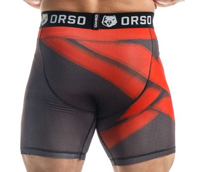  Шорты спортивные Orso Bandage (красный), фото 3 