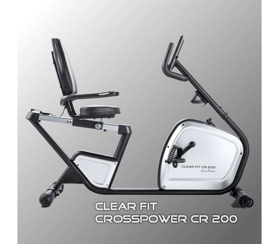  Горизонтальный велотренажер Clear Fit CrossPower CR 200, фото 2 