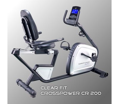  Горизонтальный велотренажер Clear Fit CrossPower CR 200, фото 1 