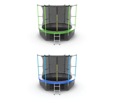  Батут Evo Jump Internal 10ft Lower Net (Зеленый / Синий), фото 2 
