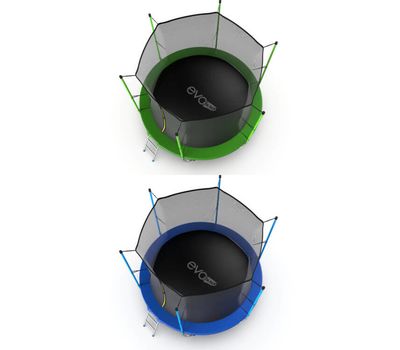  Батут Evo Jump Internal 10ft Lower Net (Зеленый / Синий), фото 3 