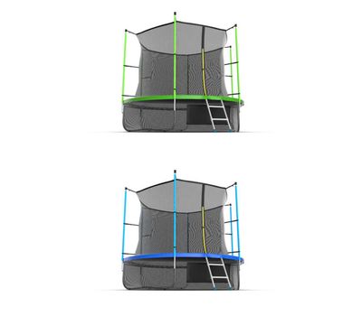  Батут Evo Jump Internal 10ft Lower Net (Зеленый / Синий), фото 4 